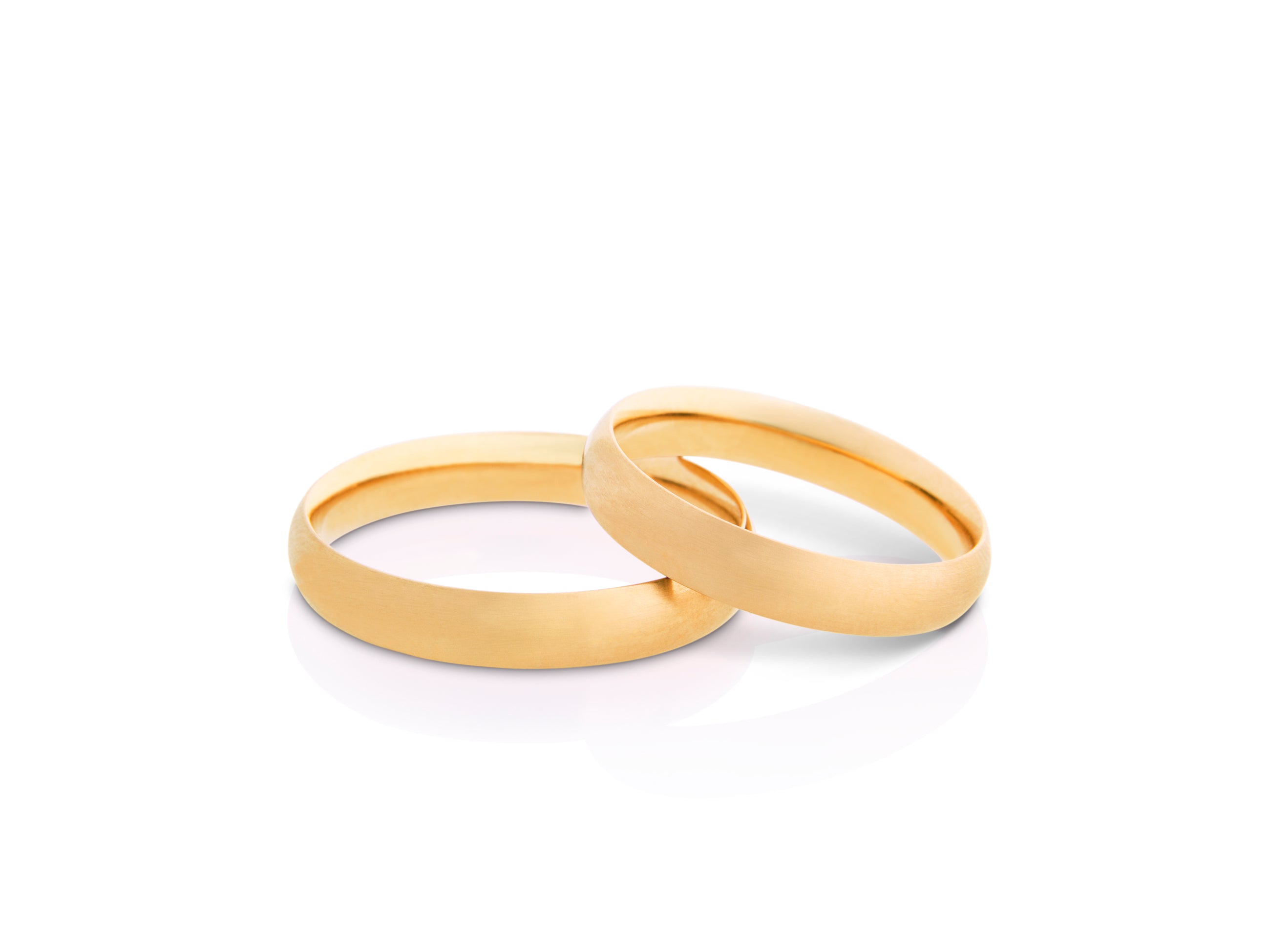 Wedding rings "Satin matt"