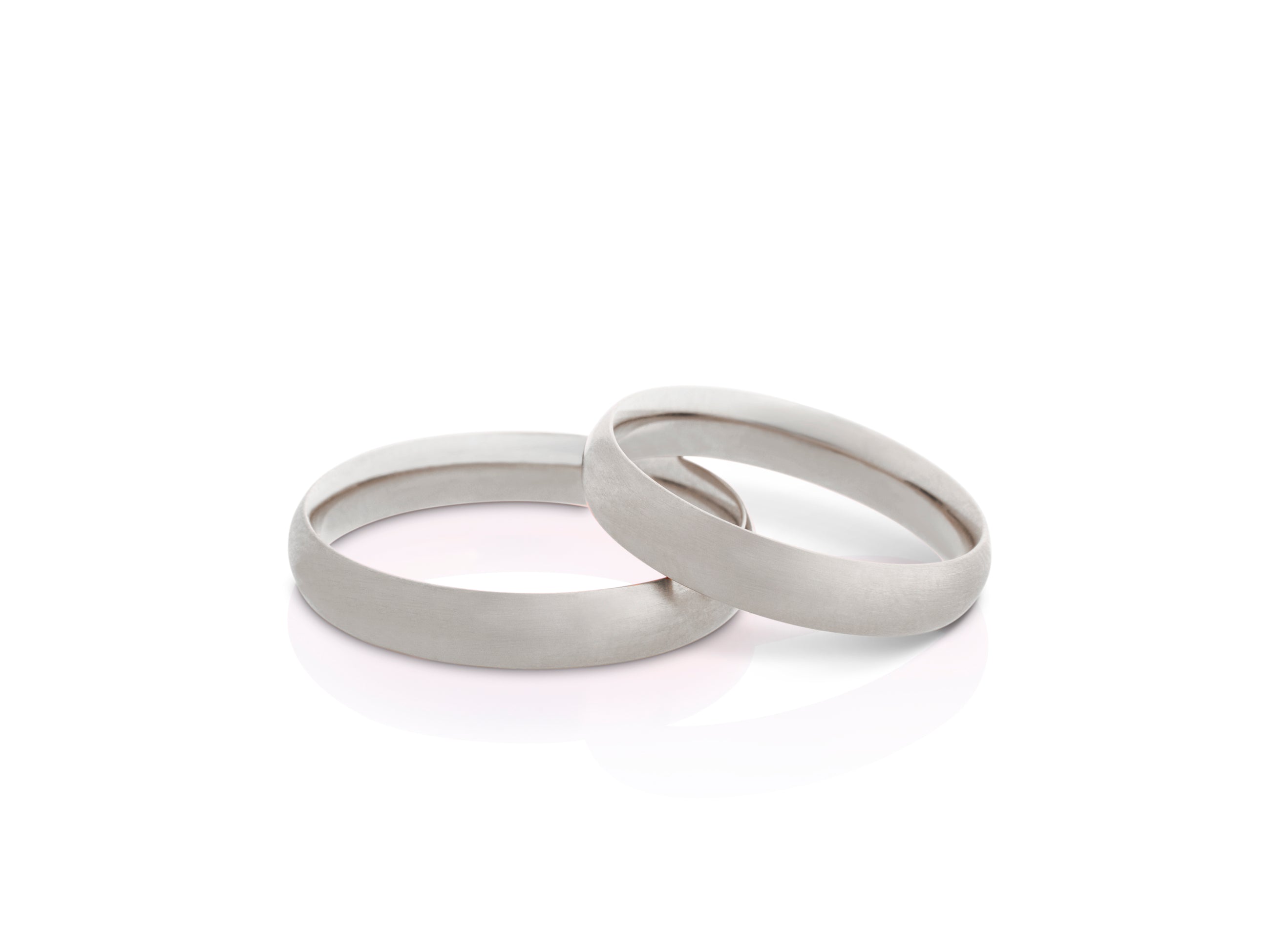 Wedding rings "Satin matt"