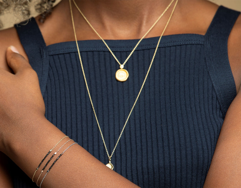 Siegel-Anhänger „always the same – Bleib wie du bist“