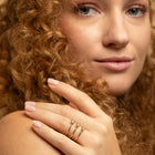 Jeder Ring ein Einzelstueck: handgemachte Verlobungsringe aus Gold mit Diamant oder Edelstein aus Tirol.