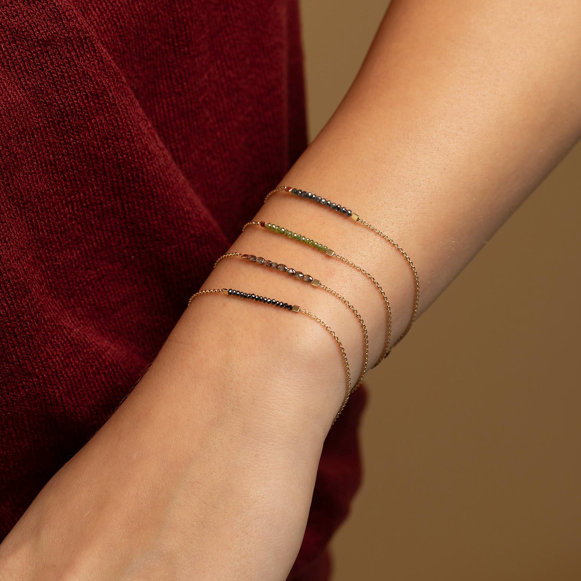 Jedes Diamantarmband ist ein Unikat – handgefertigt in unserer Goldschmiede in Innsbruck