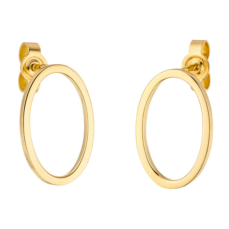 Ohrstecker „Oval Design“