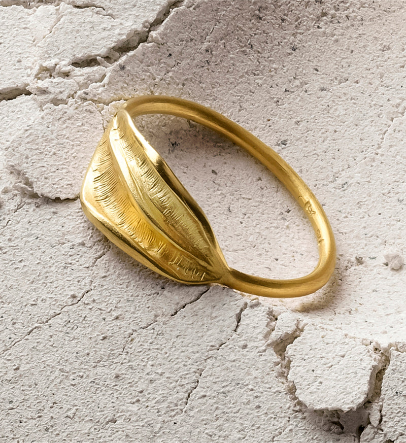 Ring "das Olivenblatt"