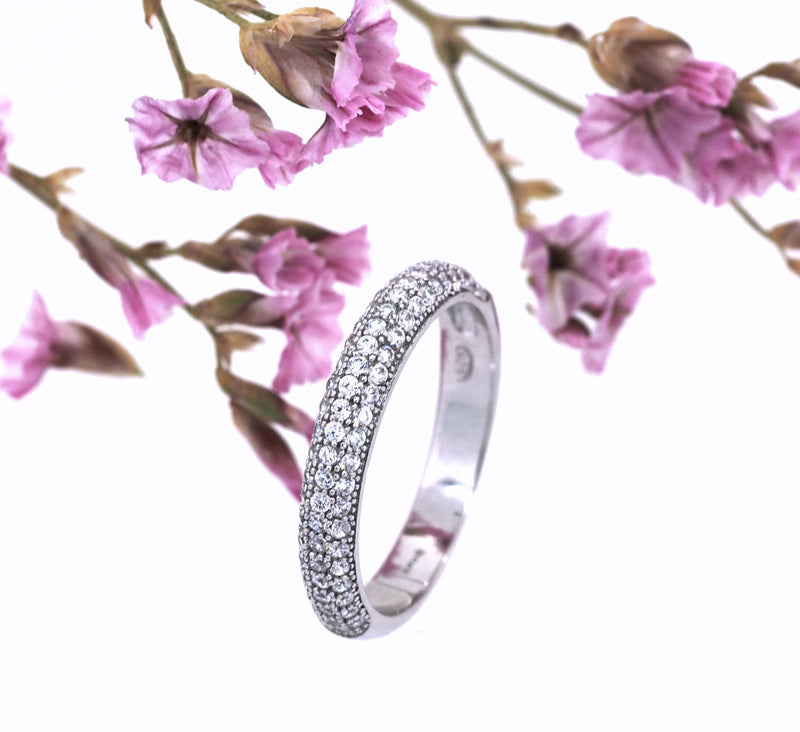 Verlobungsring Pavè