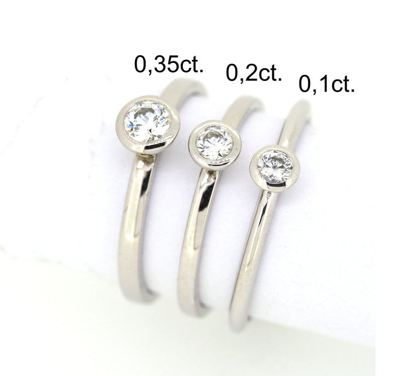 Solitairring "Be mine"