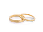 Wedding rings "Hammered"