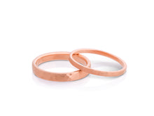 Wedding rings "Hammered"